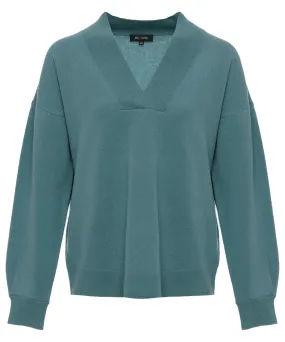 BeOne Pullover V-Ausschnitt Wolle
