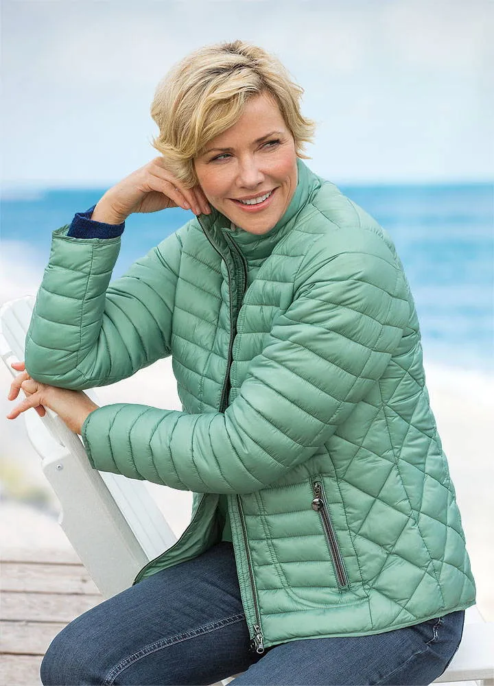 Damen Leichtstepp-Jacke