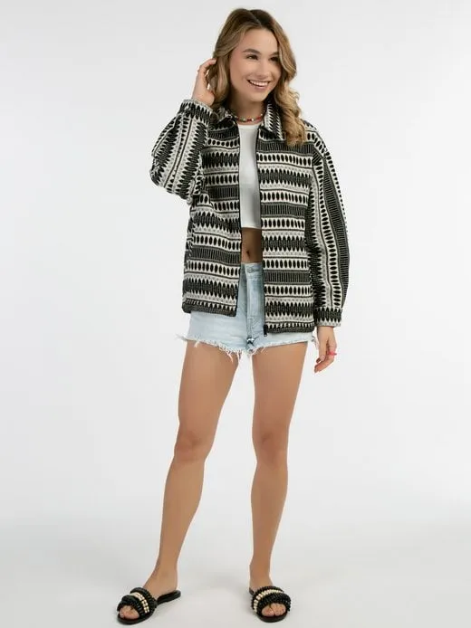 Damen Oversize Blouson