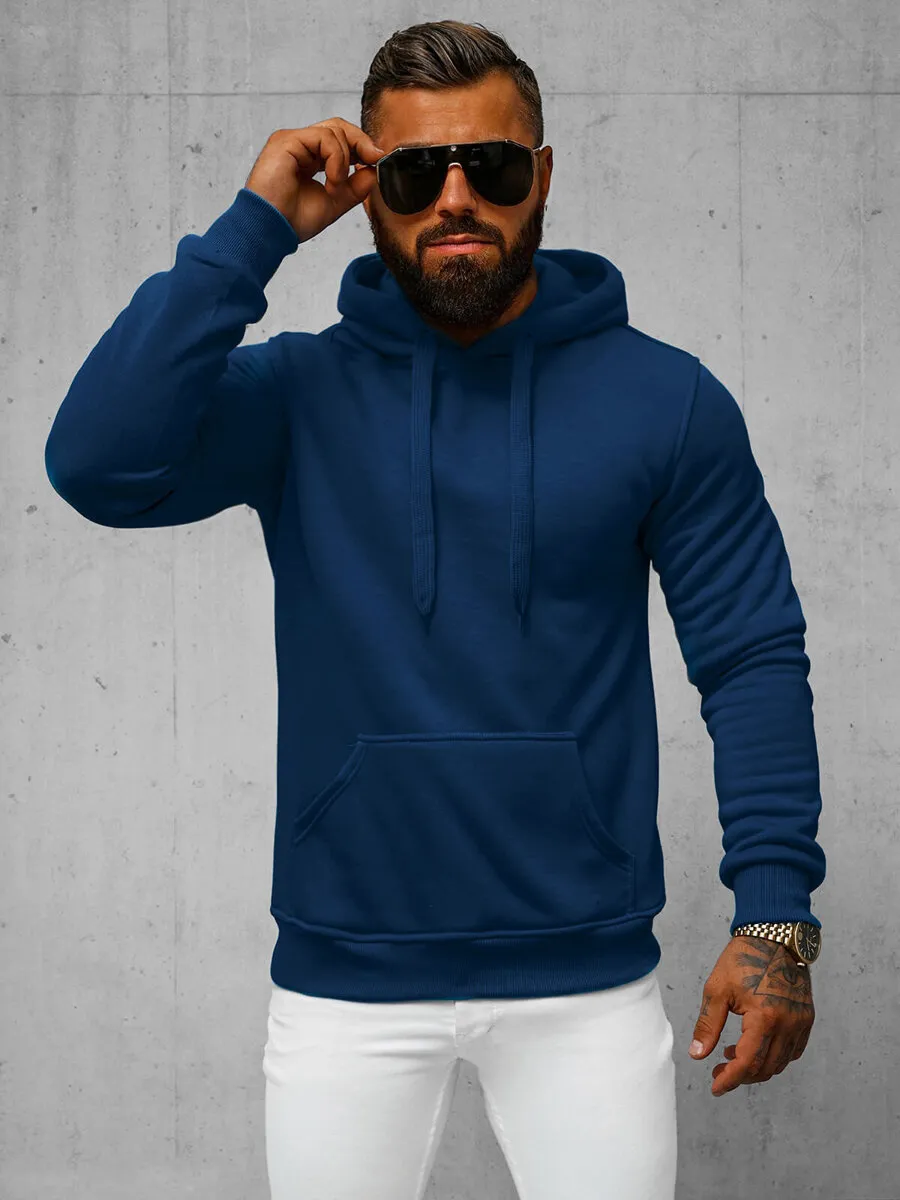 Herren Kapuzenpullover Indigo OZONEE JS/2009/66Z