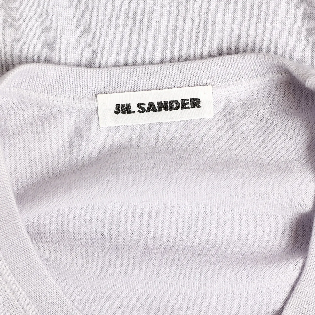 Jil Sander Kaschmirpullover mit kurzen rmeln Hellgrau