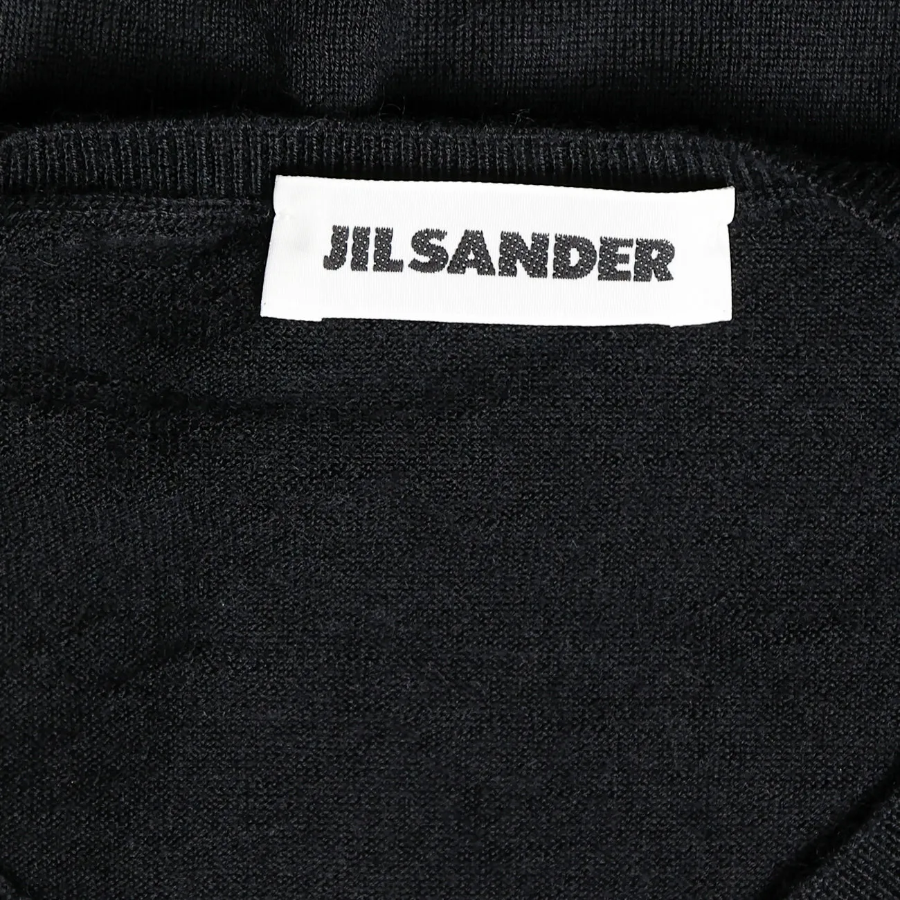 Jil Sander Kaschmirpullover mit kurzen rmeln Schwarz L