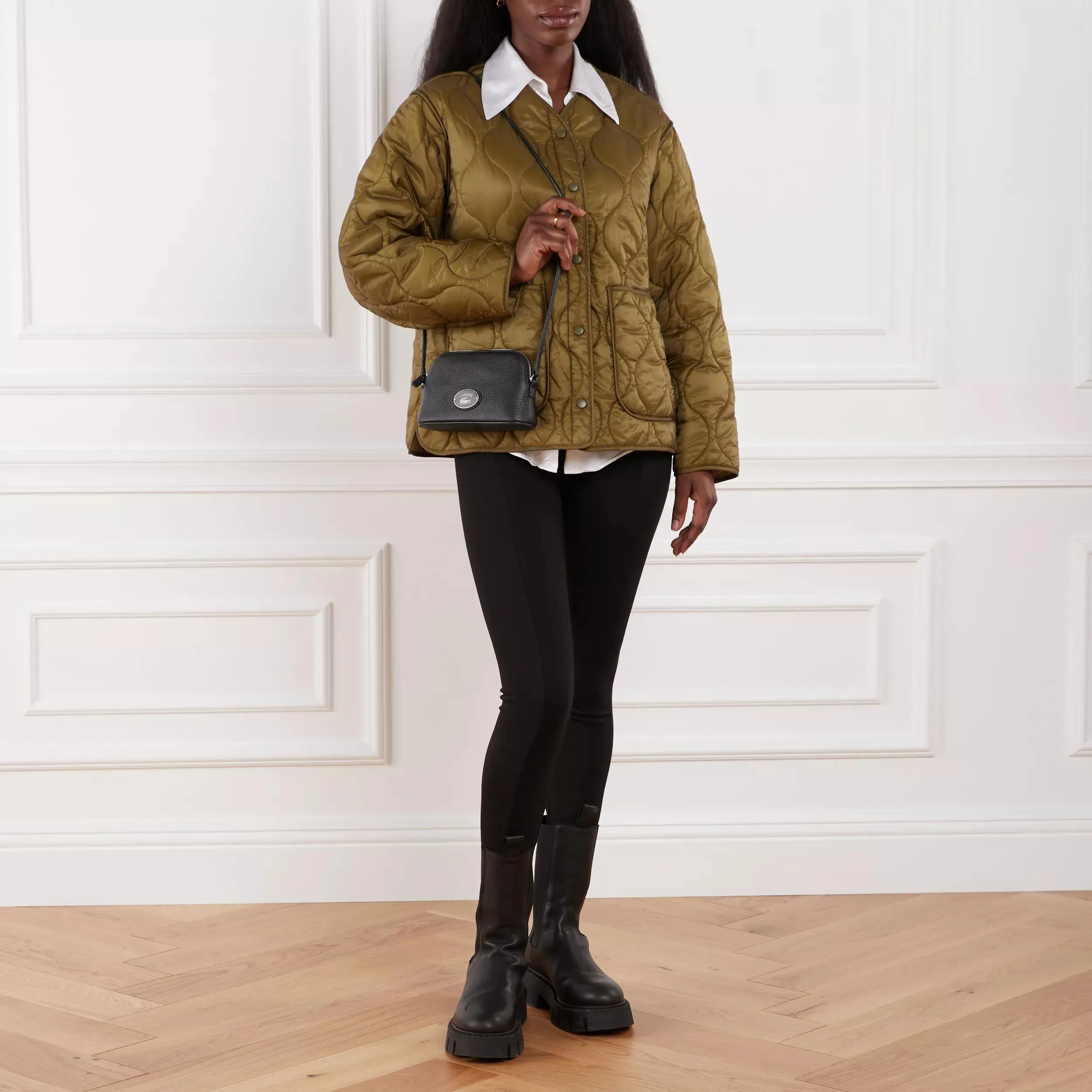   Lacoste  Dome Crossover Bag Noir  Crossbody Bag 