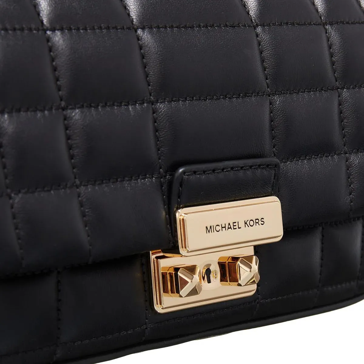   MICHAEL Michael Kors  Sm Conv Chain Shldr Black  Crossbody Bag 
