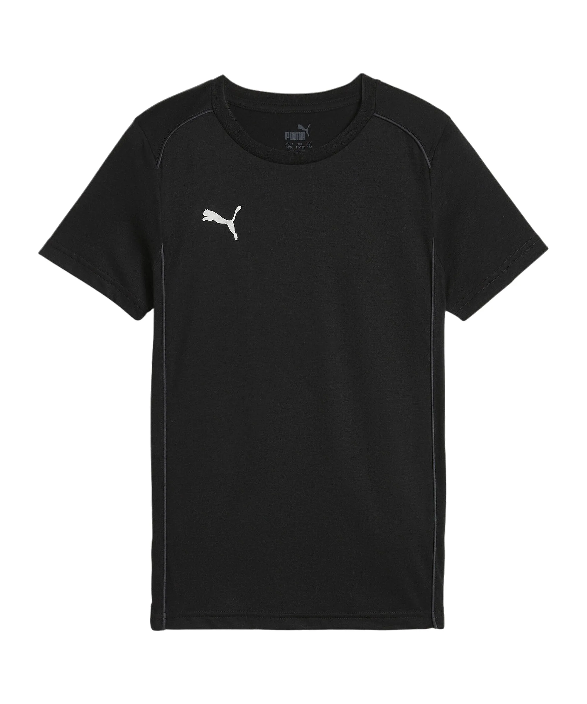 PUMA teamFINAL Casuals T-Shirt Kids Schwarz F03