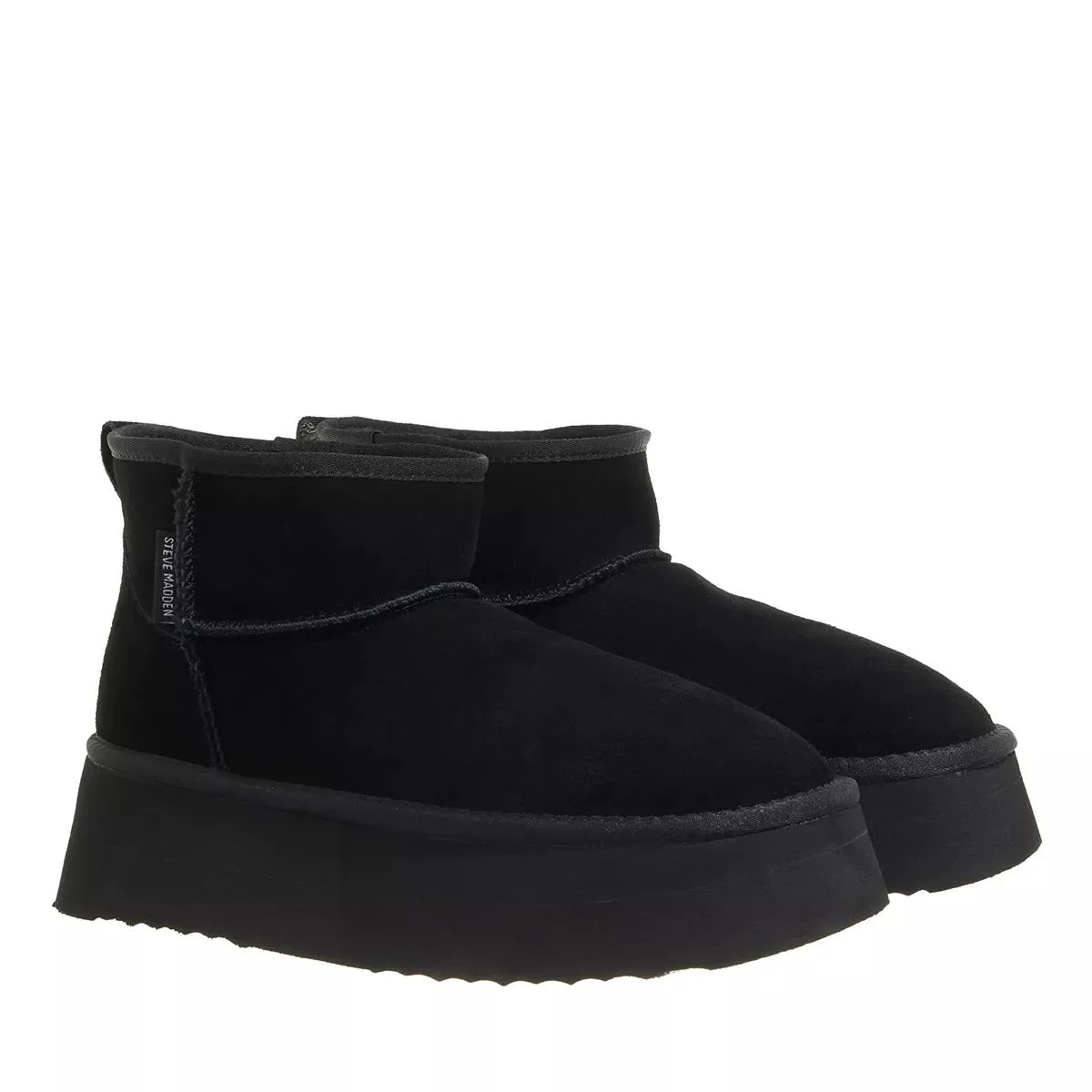   Steve Madden  Campfire Black Suede  Winterstiefel 