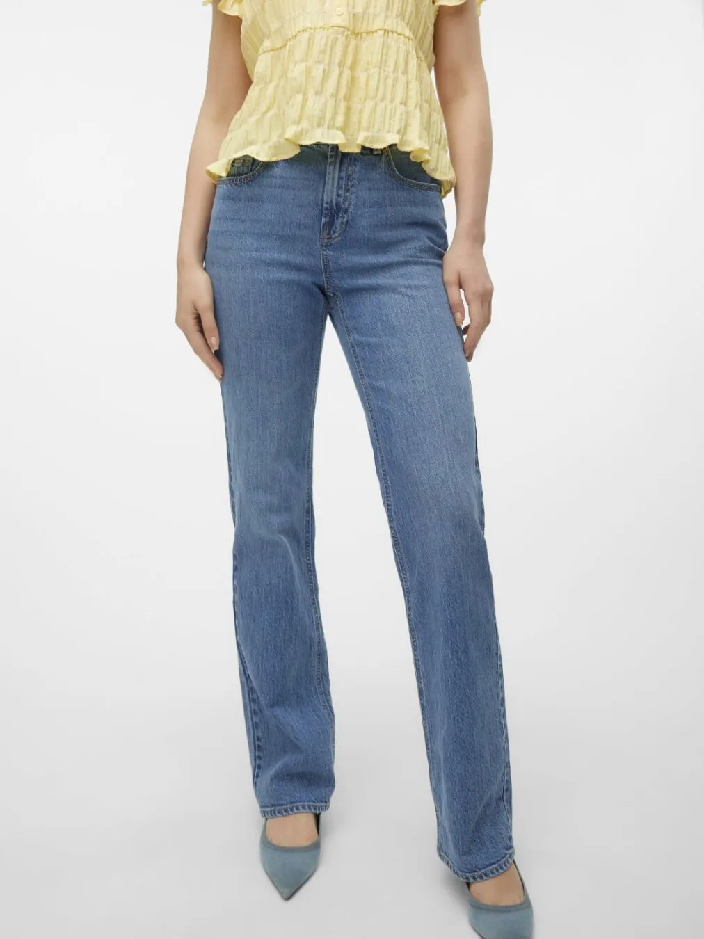 VMTESSA HR STRAIGHT JEANS LI3114 GA